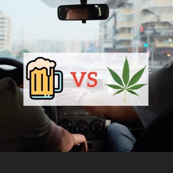 The Effects of Cannabis and Alcohol when driving