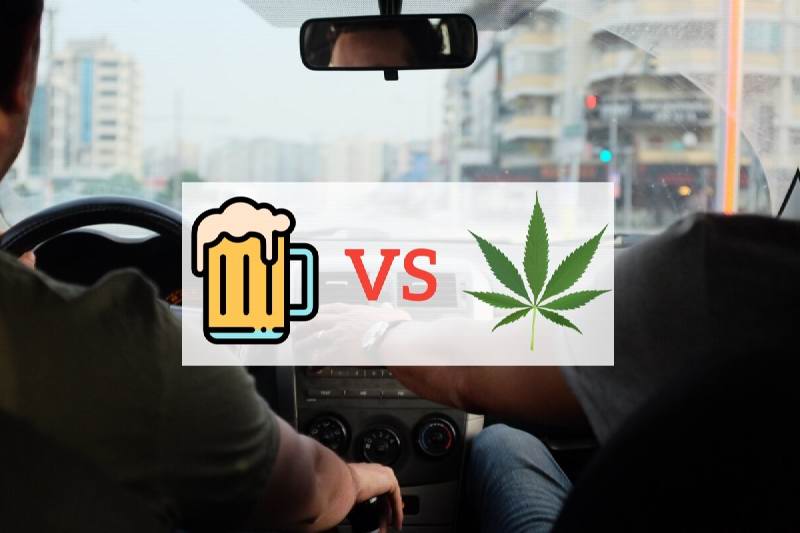 The Effects of Cannabis and Alcohol when driving