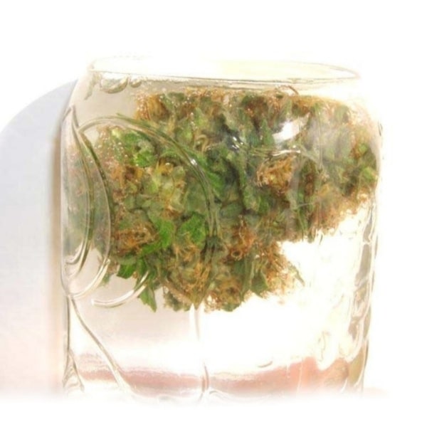 Curing Already Vaped Bud with water?