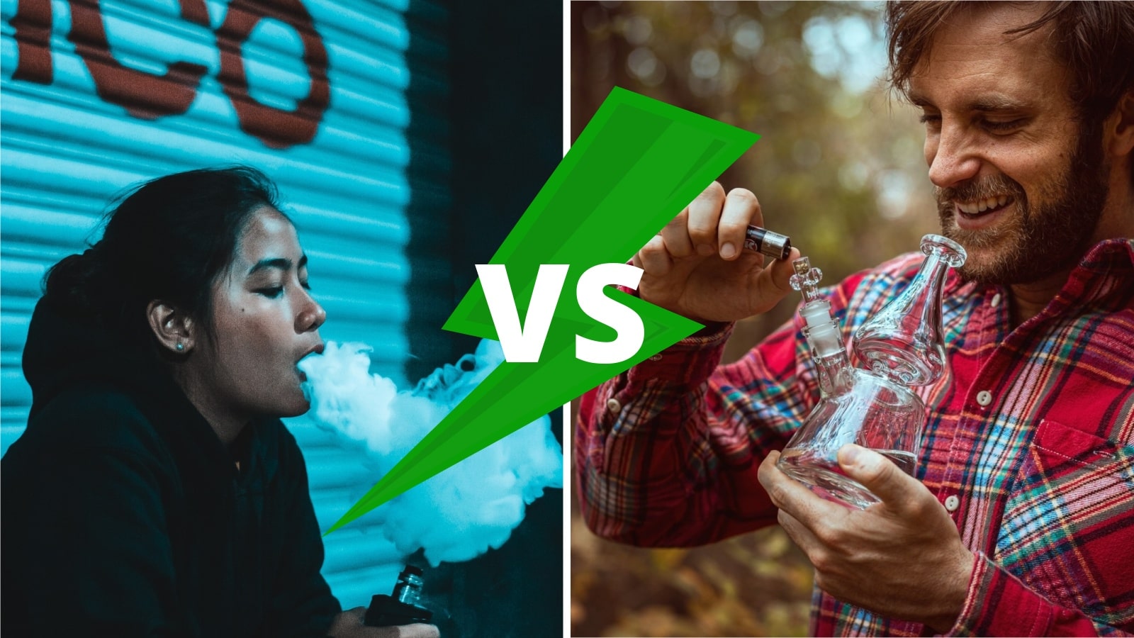 Guide To Vaping Cannabis: Bongs VS Vaporizers