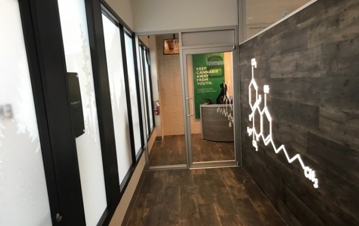Cannabis writing space